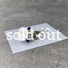 清らかな白色＊ミルキーゴシェナイト＊8mm＊ピアス ワイヤーラッピング