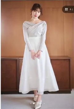 【新品タグ付】herlipto Satin Organdy Skirt Mのサムネイル
