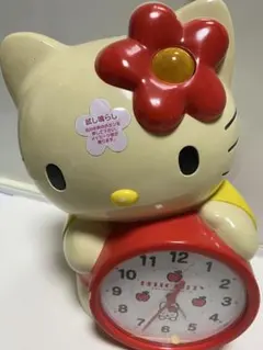 ハローキティ キャラクター時計 2000年製ジャンク品