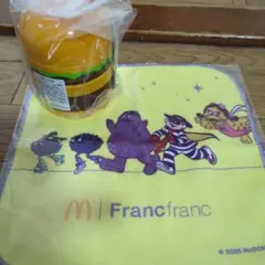 マクドナルド　スープジャーとハンドタオル