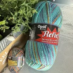 Opal Relief 毛糸 3サイズセット+おまけ10g