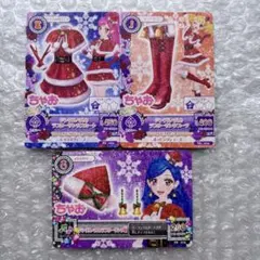 アイカツ　ジングルベルのラブリーサンタコーデ