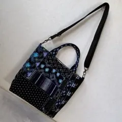 久留米絣　2wayバッグ　３ トートバッグ　ショルダーバッグ