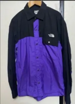 最終値下げ中！THE NORTH FACE 黒紫 ヌプシシャツ Lサイズ