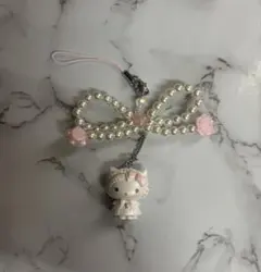 サンリオ シークレットストラップ チャーミーキティ ホワイトフリル