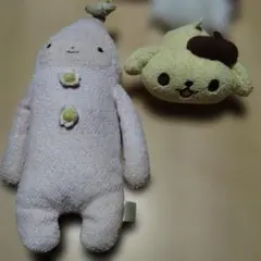 ポムポムプリン ぬいぐるみ ストラップ - メルカリ