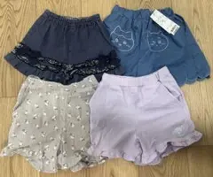 女の子　ズボン4枚まとめ売り