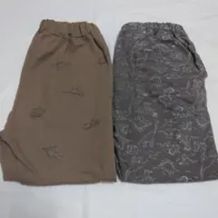 恐竜柄 長ズボン セット 130