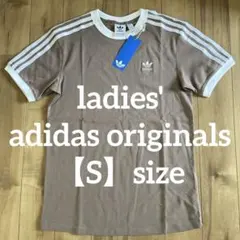 新品 アディダスオリジナルス　レディース 半袖 Tシャツ Sサイズ　3ストライプのサムネイル