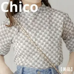 【美品】Chico モノグラムチュールロンTのサムネイル