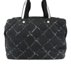 シャネル 旧トラベルライントートMM トートバッグ