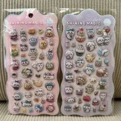 ちいかわ ぷくぷくシール ボンドロ 2枚セット