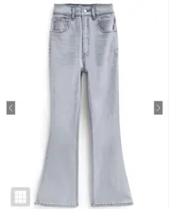 【GRL】フリージアハイウエストフレアデニムパンツ Lサイズ 定価：¥3,599