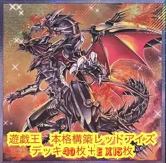 遊戯王　本格構築レッドアイズデッキ40枚＋E X15枚