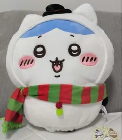 ちいかわ　クリスマス　BIGぬいぐるみ　ハチワレ