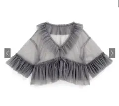 ※komugi [プロフ必読] 様専用※GRLチュールフリルシアーブラウス