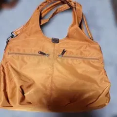 ナイロン トートバッグ ブラウン系