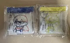 ハイキュー ジロリラインアートミニポーチ 月島蛍 影山飛雄 セット売り