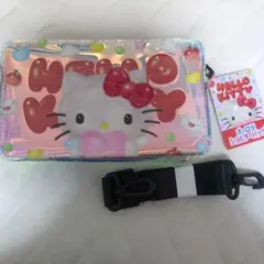 ハローキティ　オーロラショルダーバッグ