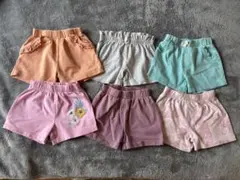 Pekkle ハーフパンツ 6枚セットのサムネイル