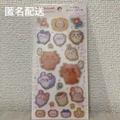 ちいかわ　OKINAWA 沖縄　シーサーのおみやげやさん クリアなぷっくりシール