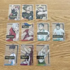※匿名配送　ハイキュー　箔押しクリアカードコレクション　ファンパーク