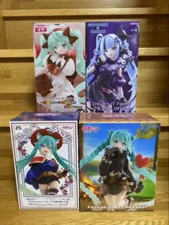 Trio-Try-iTフィギュア ー雪ミク×クロミー、ー初音ミク×チロルチョコー