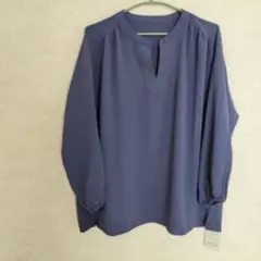 タグ付き未使用 EMPORIUM ネイビー ブラウスチュニック M