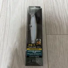 ノリーズ　レイダウンミノー110JP スポッツパールシャッド（伊藤巧プロカラー）のサムネイル