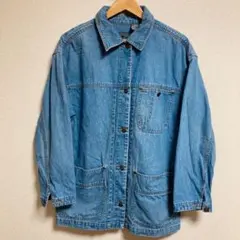 古着 カバーオール デニムジャケット Lee カーハート
