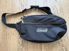 美品【コールマン Coleman】ウエストボディバッグ