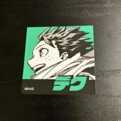 僕のヒーローアカデミア ヒロアカ ビスケット 特典 ステッカー シール 緑谷出久