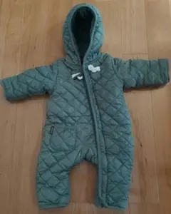 カバーオール グリーン 赤ちゃん
