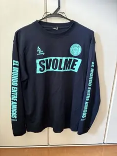 Svolme ネイビー 長袖シャツ　M
