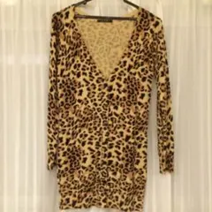 INGNI ヒョウ柄カーディガン