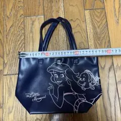 リトルマーメイド アリエル トートバッグ ネイビー