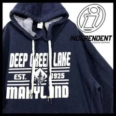【INDEPENDENT】裏パイル　パーカー　フーディー　プルオーバー