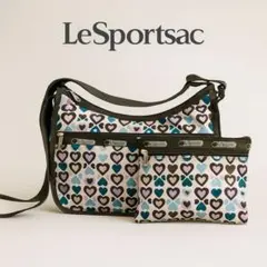 【良品】レスポートサック ハート柄 ショルダー 2点セット
