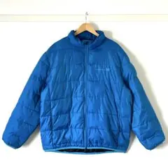 【今だけセール・美品】ニューバランス ダウンジャケット ポリエステル 4L 青