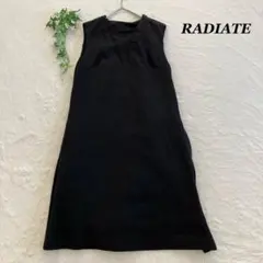 RADIATE✨ラディエイト ノースリーブ ロングワンピース ブラック
