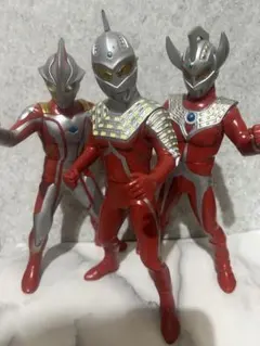 【ビッグフィギュア30cm／３体まとめ売り】ウルトラマンエース／タロウ／メビウス