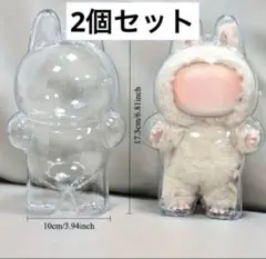 【早い者勝ち】LABUBUラブブアクリル保護ケース　ラブブケース　2個セット