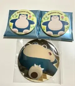 Pokémon Sleep ポケスリ 3周年　POP UP カビゴン　缶バッジ