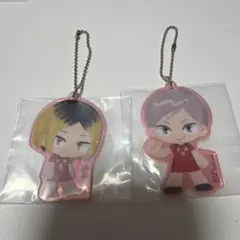 ハイキュー‼︎キーチェーン研磨・リエーフ2点セット