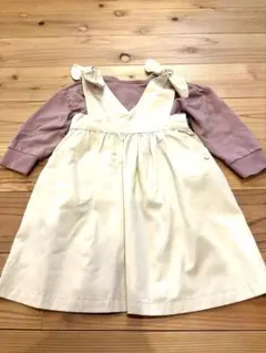 アプレレクール⭐︎ジャンスカとロンTのセット90㎝