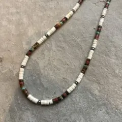 526 優様　　43センチに変更　　サントドミンゴ風　ヒシネックレス