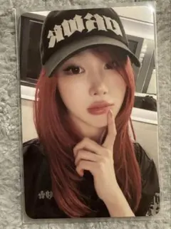 aespa dirty work MD ballcap 帽子 トレカ ジゼル