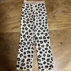 H&M レオパード　ロングパンツ　128のサムネイル