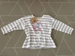 ドキンちゃん　コキンちゃん　ストライプ　tシャツ　長袖　95cm