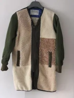 デニム&ダンガリー キルティング 中綿 コート ブルゾン ジャンパー 130